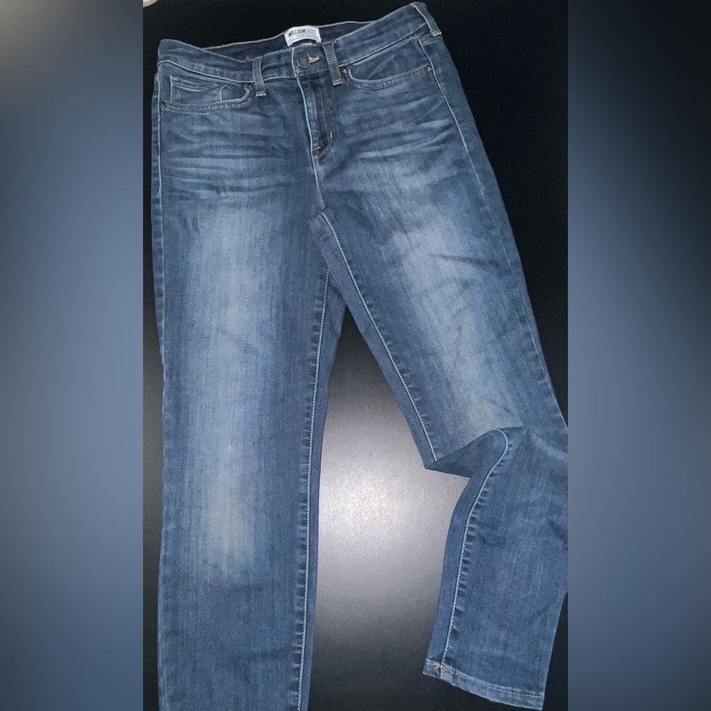 William Rast Blue Perfect Skinny Jeans Size 29 EUC